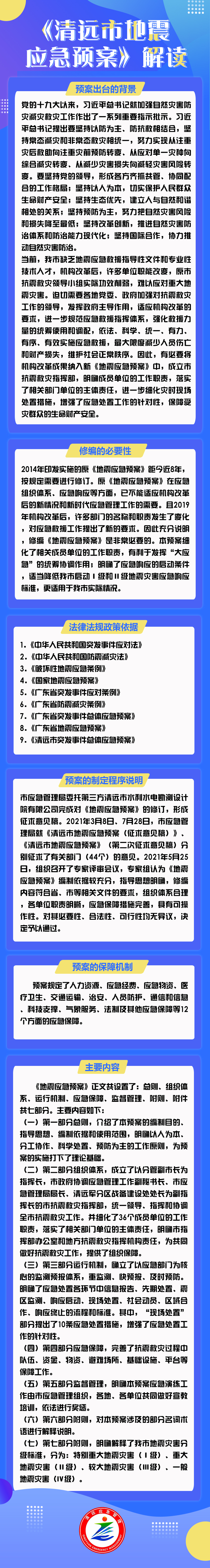 《清遠市地震應(yīng)急預案》解讀.jpg