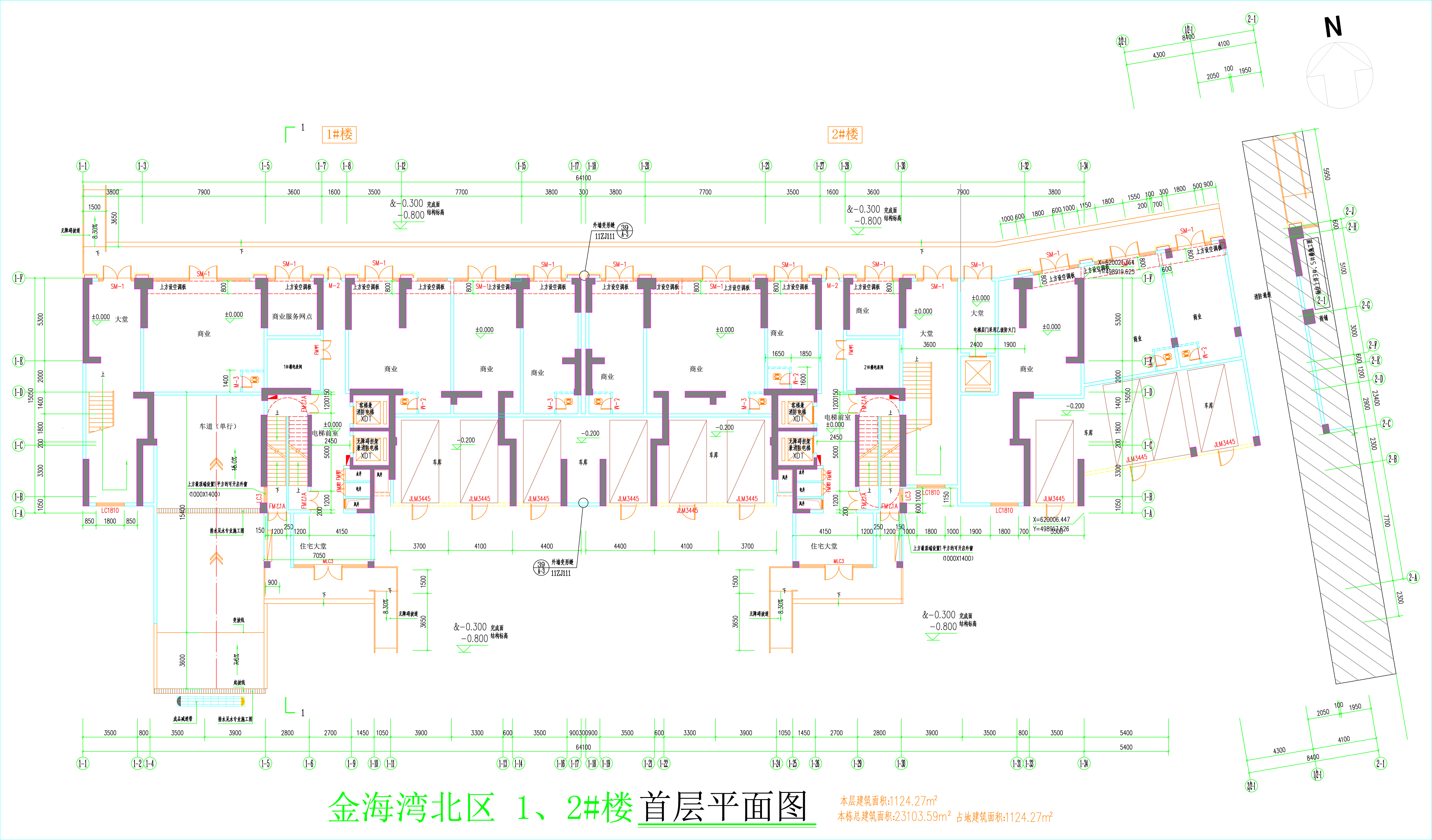 金海灣北區(qū)1、2#樓_首層平面圖.jpg