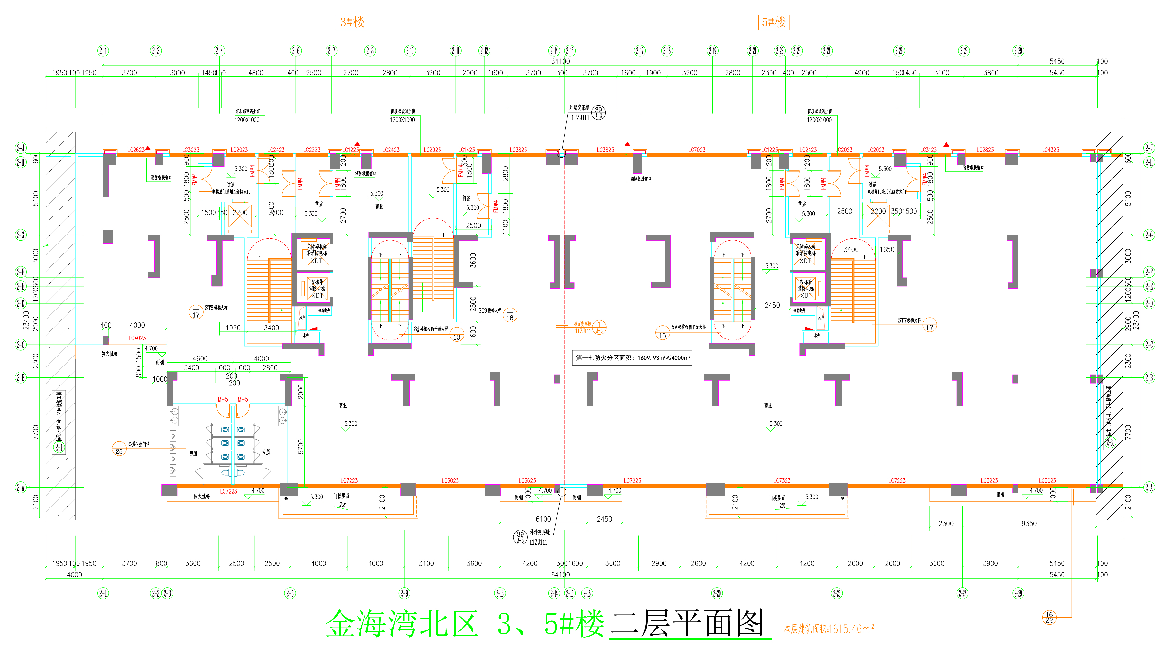 金海灣北區(qū)3、5#樓_二層平面圖.jpg