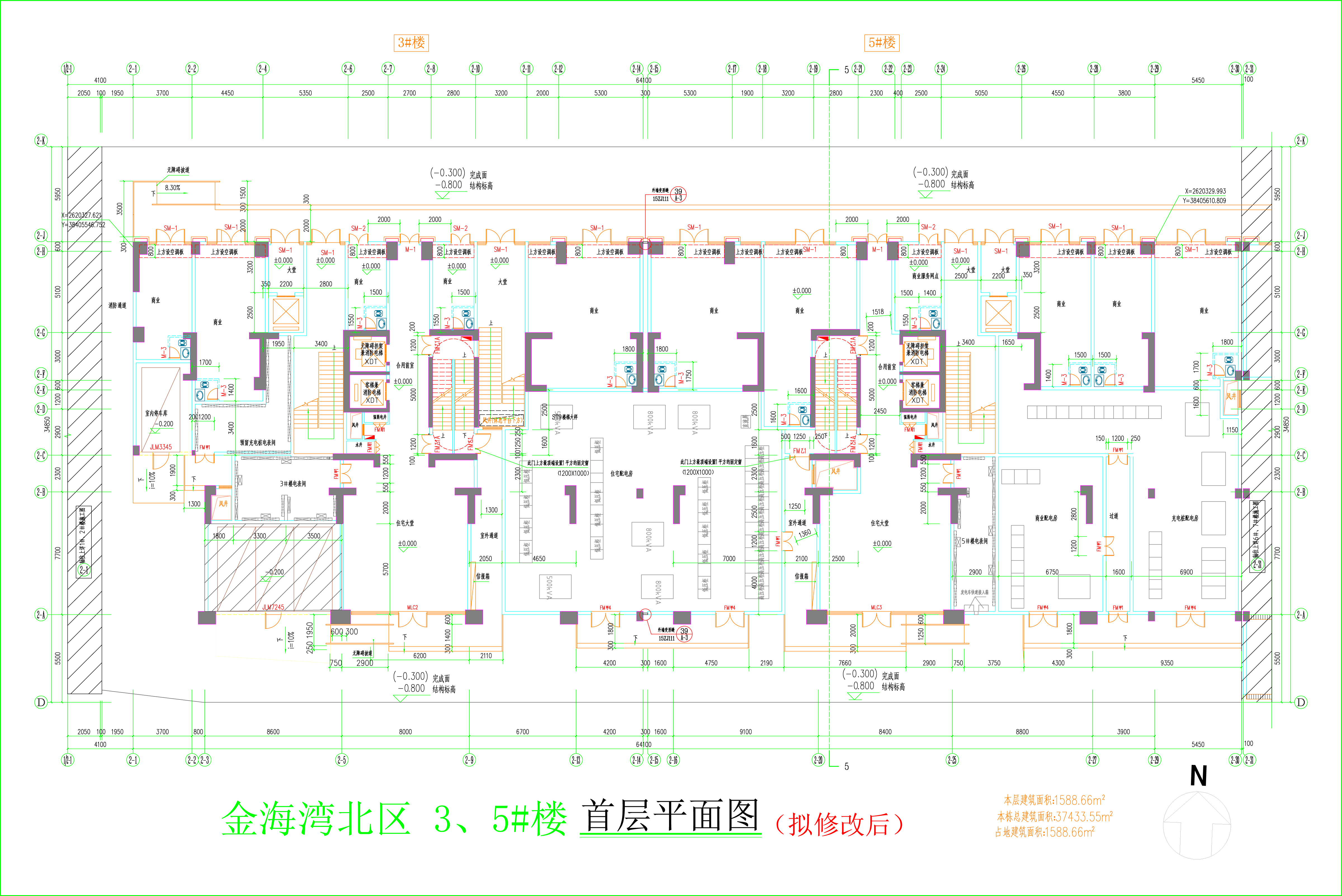 金海灣北區(qū)3、5#樓_首層平面圖（擬修改后）.jpg